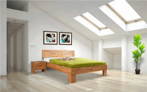Houten bed beuken De Slaapfabriek Houten bed beuken De Slaapfabriek