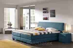 boxspring outlet meubelstof blauw boxspring outlet meubelstof blauw