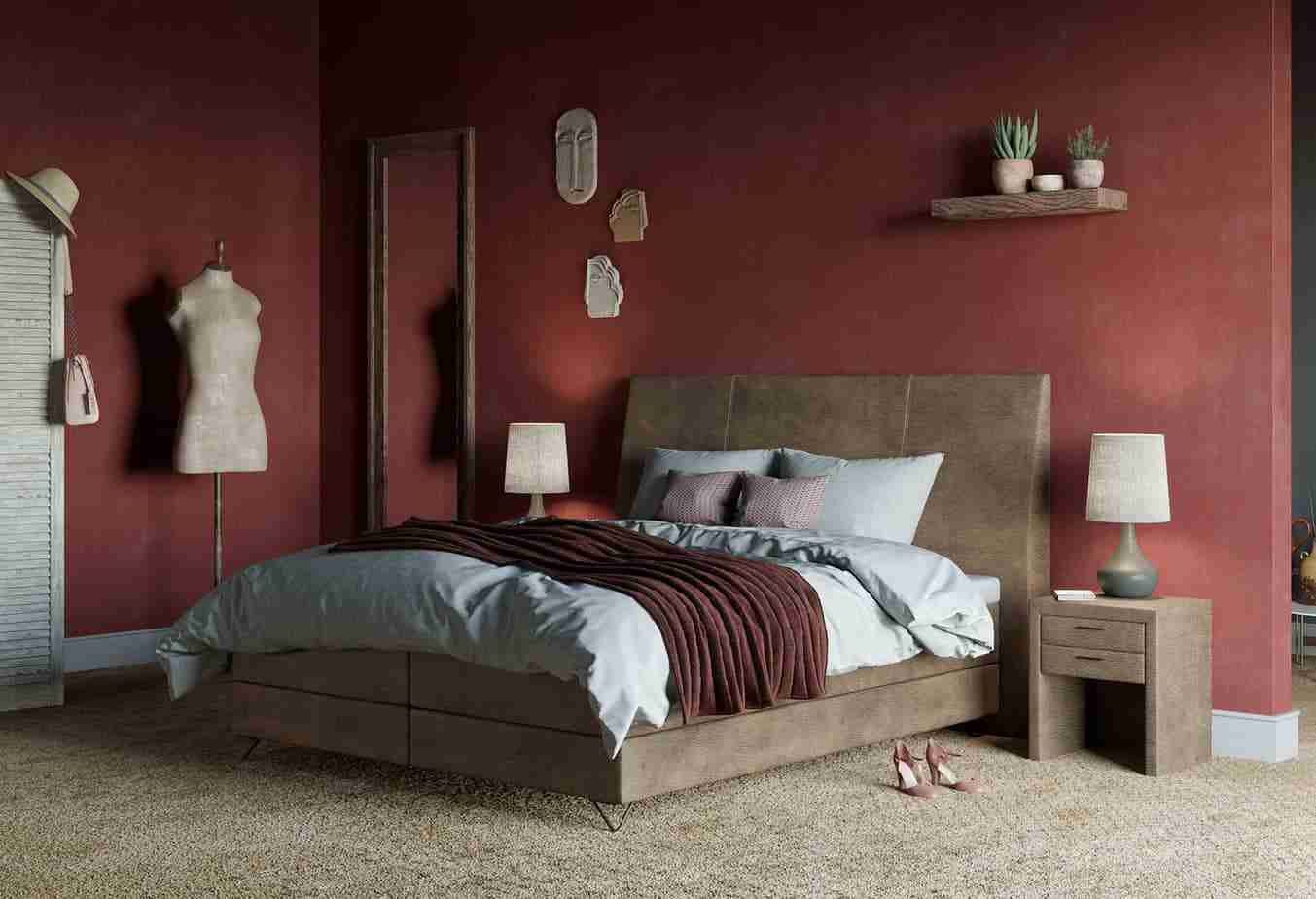 structuur van een boxspring