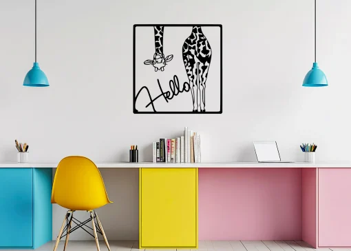 Hello giraffe